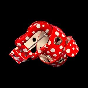 Red Polka Dot Belt